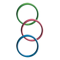3PC 3In1 Split Key Ring