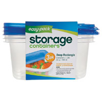 FOOD STOR CONT RECTANGLE 3PK