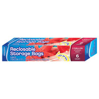 STORAGE RCLSB ZIP 6CT 2GAL