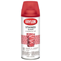 KRYLON STAINED GLASS CRANBERRY
