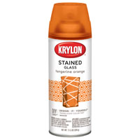 KRYLON STAINED GLASS TANGERINE