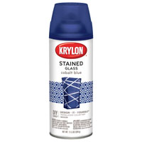 KRYLON STAINED GLASS COBALT BLUE
