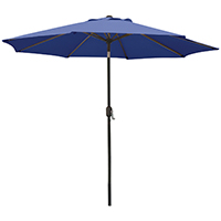 Umbrella 9' Crank Blue 60033