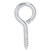 SCREW EYE MED STL 9/32X1-1/8IN