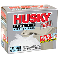 POL-HK13WC130W KITCHEN TRASH BAG