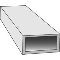 264 RECT. BRASS TUBE 1/8X1/4