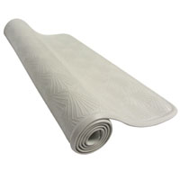 ZEN-77WW BATHMAT RUBBER WHT