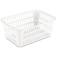 STE-16228012 STORAGE BASKET WHT