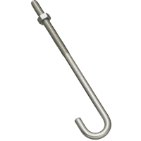 NAT-N232934 BOLT J-HOOK 5/16X7 Z