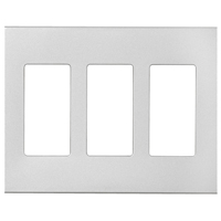 WALLPLATE 3G DECO POLY MID SG