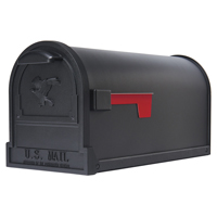 MAILBOX ARLINGTON L RURAL BLK