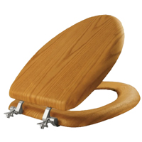 OAK TOILET SEAT