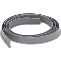 04242 GRAY VINYL DOOR BTTM37IN