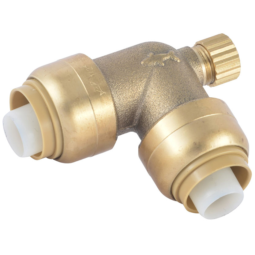 ELBOW-DRAIN BRASS 90DEG 1/2IN