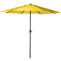 Seasonal Trends 60038 Crank Umbrella, 92.9 in H, 107.9 in W Canopy, 107.9 in