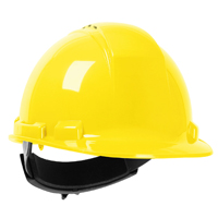 YELLOW HARD HAT W/SUSPENSION