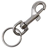 KEY RING SNAP/SPLIT SMALL BOLT