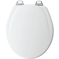 30CHSL-000 TOILET SEAT WHT RND
