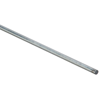 NAT-11150 UNTHRD ROD ZINC 3/16X3