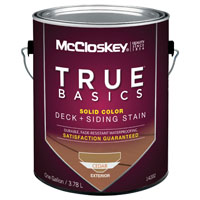 MCCLOSKEY STAIN SOLID LATEX CEDA
