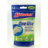 SPO-76191 LATEX GLOVES DISPOSABL