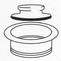 DISPOSAL FLANGE AND STOPPER