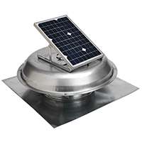 SOLAR POWER ROOF MOUNT VENT