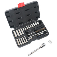 SOCKET SET 35PC 1/4DRIVE SAE
