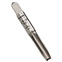 IRWIN 8144 Fractional Tap, 1/2 in- 13 NC Thread, Plug Tap Thread, 4-Flute,