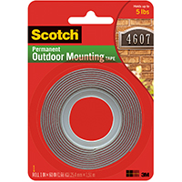 3M-4011 MOUNTING TAPE GRAY