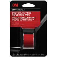 REFLECTIVE SFTY TAPE RED 1X36