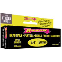 BN1812BCS BRAD NAILS 3/4"BROWN