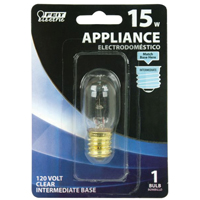 Feit Electric BP15T7N Incandescent Lamp; 15 W; T7 Lamp; Intermediate E17