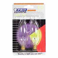 Feit Electric BP60CFC Incandescent Lamp; 60 W; Flame Tip Lamp; Candelabra