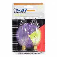 Feit Electric BP40CFC Incandescent Lamp; 40 W; Flame Tip Lamp; Candelabra