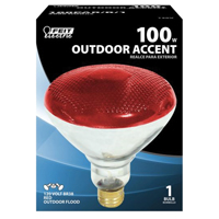 BULB REFLEC FLD RED PAR38 100W