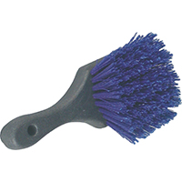 ROUND POLY BRUSH W/8IN HANDLE