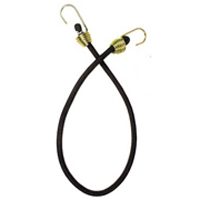 KEEPER 06192 Bungee Cord, Hook End, 18 in L, Rubber