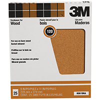 3M-88619 120C SANDPAPER GARNET 9