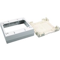 Legrand Wiremold NMW Series NMW3-2 Outlet Box, Raceway Cable Entry, Wall