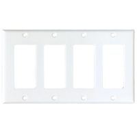 CW WALLPLATE DECOR 4G #2164W WH