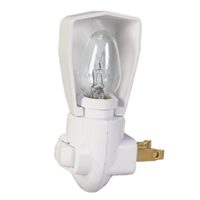 Eaton Wiring Devices BP850W Nightlight, Incandescent Lamp, 4 W, 125 V