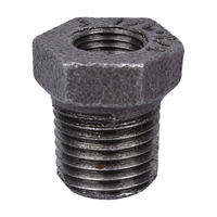 BUSHING BLACK HEX 1/4X1/8