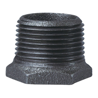 BUSHING BLACK HEX 1X3/4