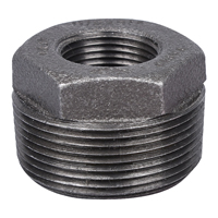 BUSHING BLACK HEX 1-1/2X3/4