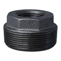 BUSHING BLACK HEX 2X1