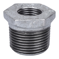 BUSHING GALV HEX 1X1/2 IN