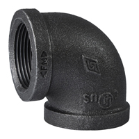 ELBOW 90 DEG BLACK 1-1/4