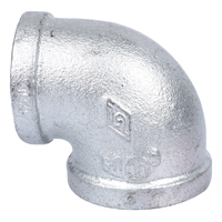 ProSource PPG90R-40X32 Reducing Pipe Elbow, 1-1/2 x 1-1/2 x 1-1/4 x 1-1/4 in, Threaded, 90 deg Angle
