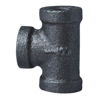 TEE BLK MALLEABLE PIPE 1/8